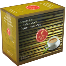 Зеленый чай в пакетиках на чайник Julius Meinl China Green Pure Chun Mee (Чун Ми), 20шт.×4гр.